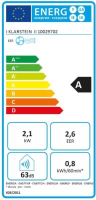 Klarstein New Breeze 7 - Energie