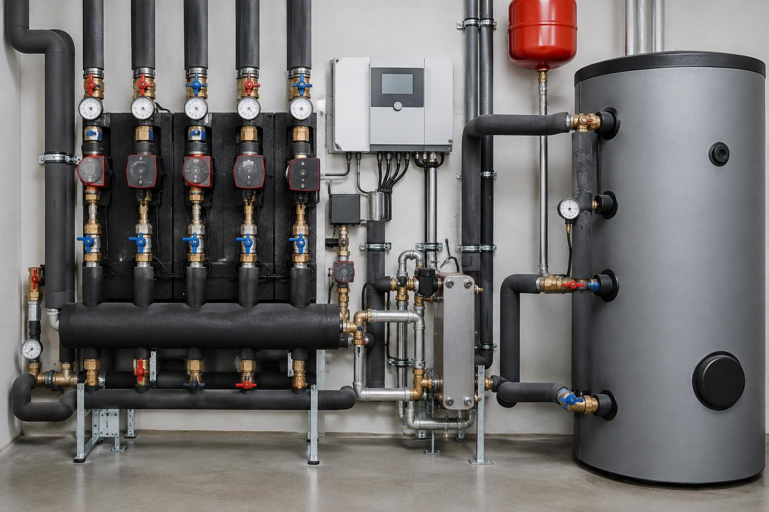 Symbolbild zu Wärmepumpenintegration in bestehende Heizsysteme Symbolbild zu Wärmepumpenintegration in bestehende Heizsysteme